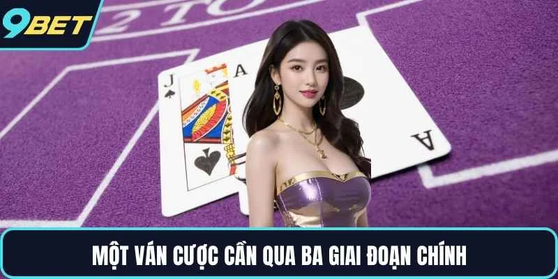 Một ván cược cần qua ba giai đoạn chính
